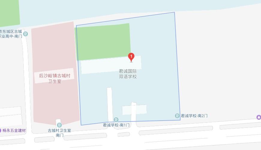 北京君诚双语学校地图图片