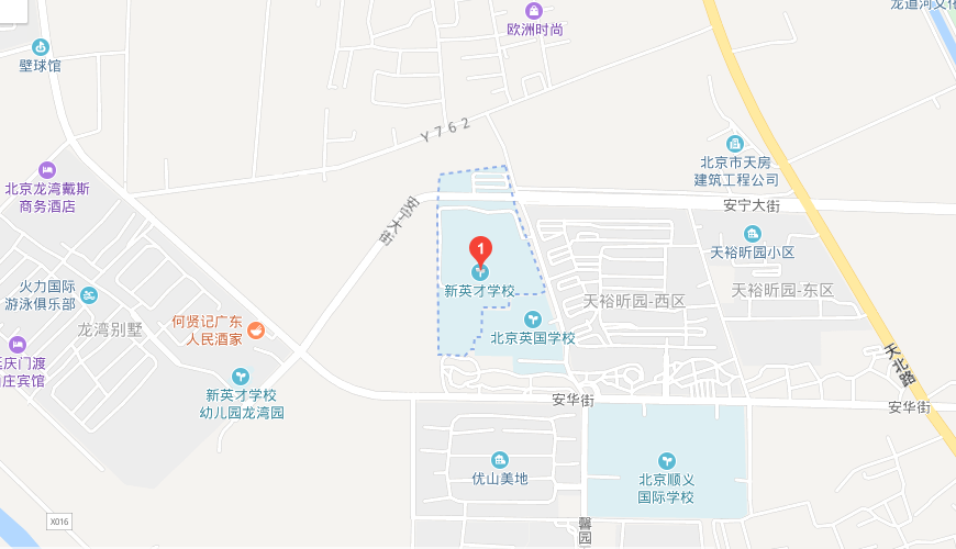 北京市新英才学校地图图片