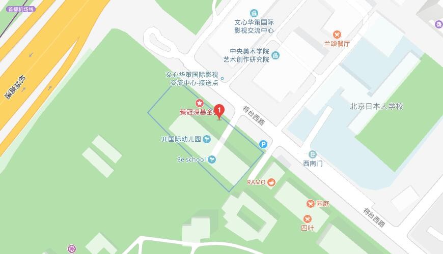 北京3e国际学校地图图片