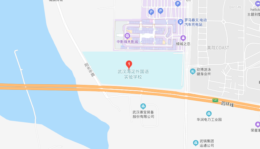 武汉海淀外国语实验学校地图图片