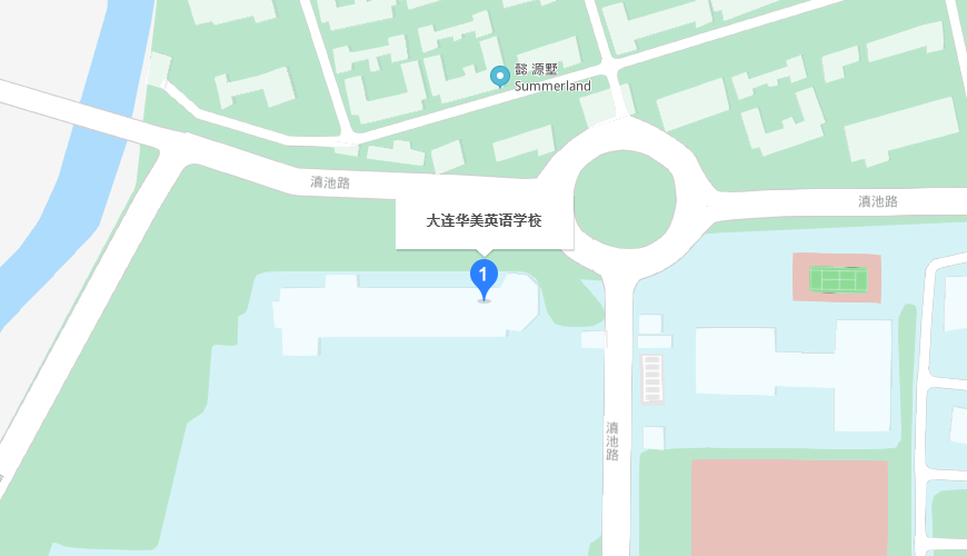 大连金普新区华美双语学校地图图片