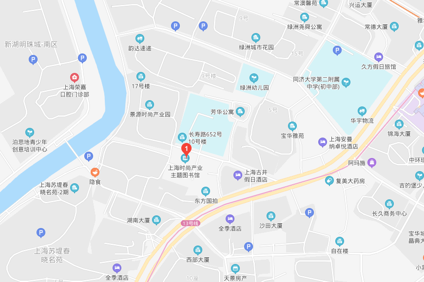 上海新虹桥中学NHA国际高中地图图片