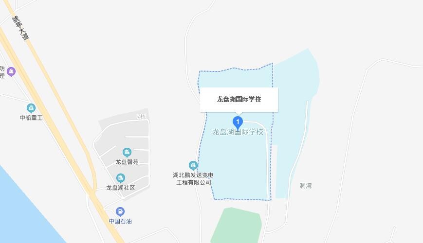 宜昌龙盘湖学校地图图片