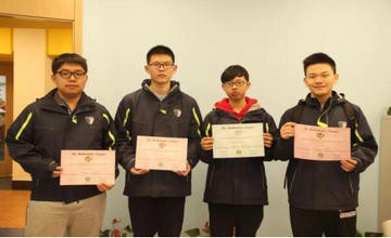 上海常青藤学校选手顺利晋级美国数学大联盟杯赛复赛！图片