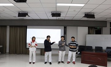 中国人民大学附属中学本部同学到朝阳分校分享标准化考试学习经验图片