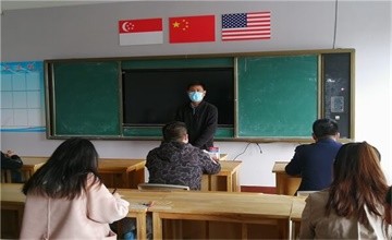 临沂一中国际部：中美项目进行线上教学阶段性总结图片