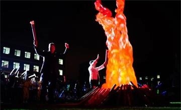 天津美达菲传统节日：烛光晚会图片