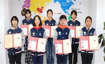 厉害了！北京金融街润泽学校7名学生书画作品获奖并在东京展出！图片