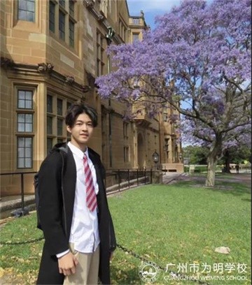 圆梦悉尼大学，他做了哪些努力？ |在广州为明学校国际部，你也行图片