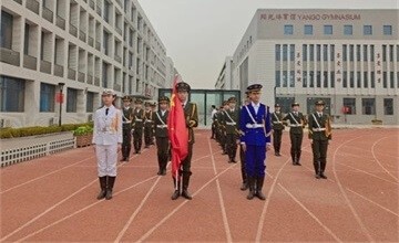 聊城北大培文学校：国旗下成长·讲红色故事，做强国少年图片