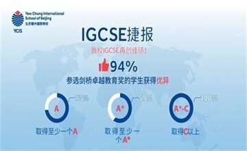 IGCSE考试传捷报！北京耀中国际学校火力全开！图片