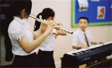 广州爱莎国际学校音乐课活动图片
