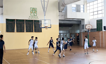上海莱克顿学校精彩的篮球赛图片