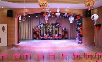 上海青浦区圣地雅歌幼儿园万圣节亲子活动图片