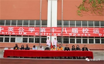 深圳市宝安区中英公学超赞，超燃的运动会开幕式图片