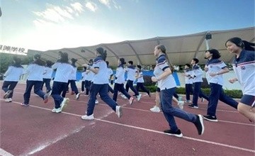 广东碧桂园学校初中部第二届跑操比赛图片