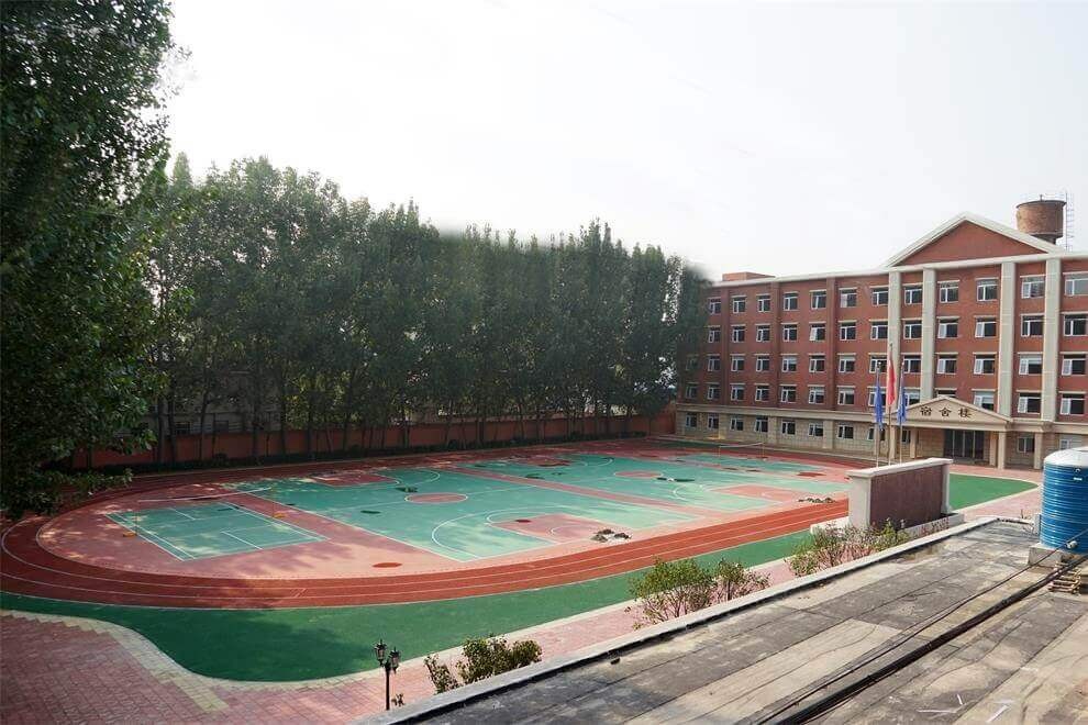北京新桥外国语高中学校校园风景图片01