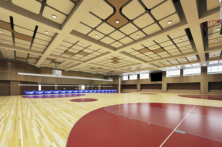 新东方国际双语学校篮球场图片