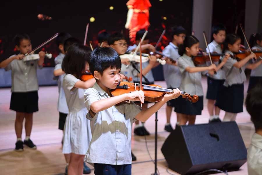 北京耀华国际教育学校小提琴音乐会图集