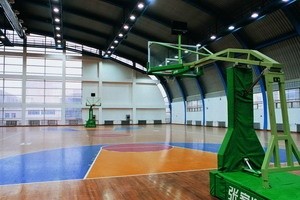 北京市第八十中学国际部篮球馆图片