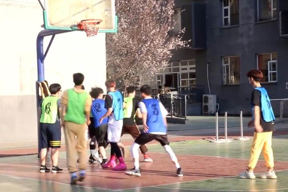 北京市第八中学怡海分校国际部篮球比赛图集