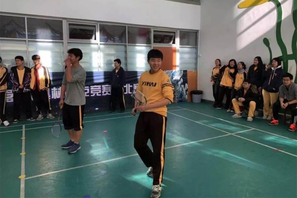 北京市第八中学怡海分校国际部羽毛球比赛图片03
