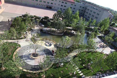 北京市师达中学校园风景图集