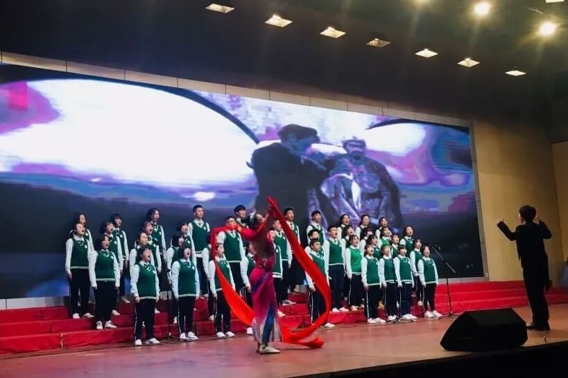 泸州天立国际学校红歌比赛图片03