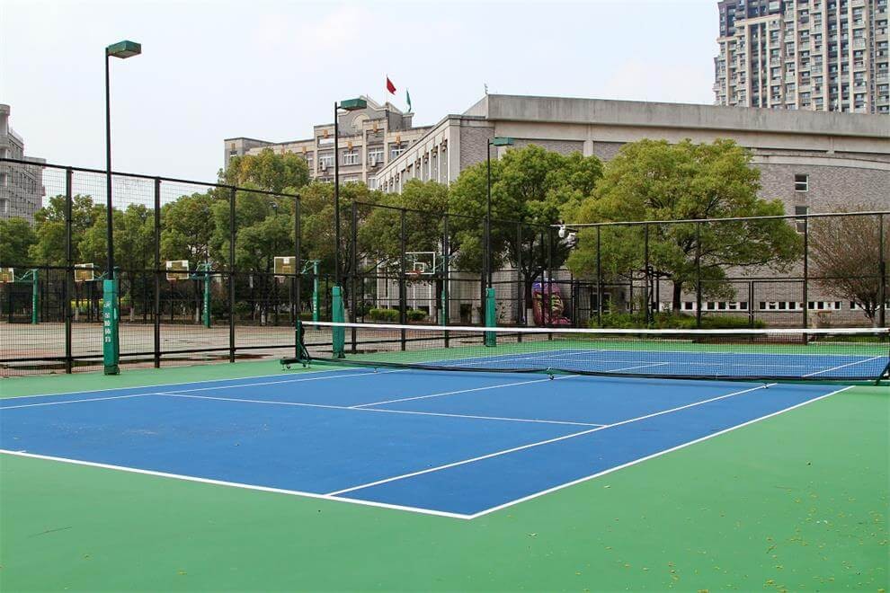杭州师范大学附属中学国际部网球场图片