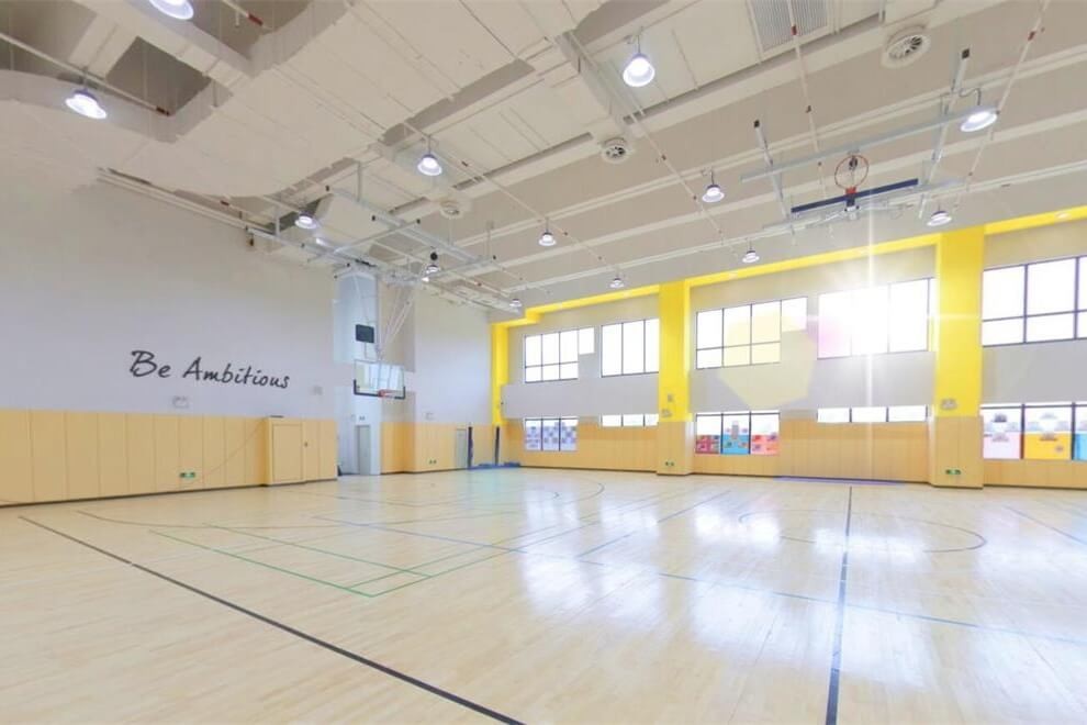 佛山市诺德安达学校室内篮球馆图片