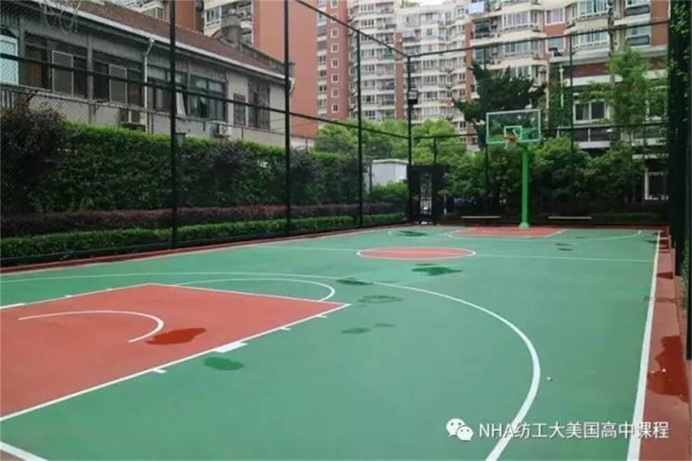 上海新虹桥中学NHA国际高中运动场所图集