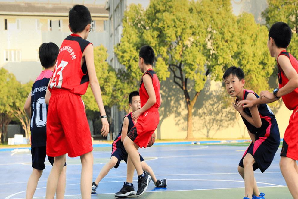 杭州市实验外国语学校篮球比赛图集01