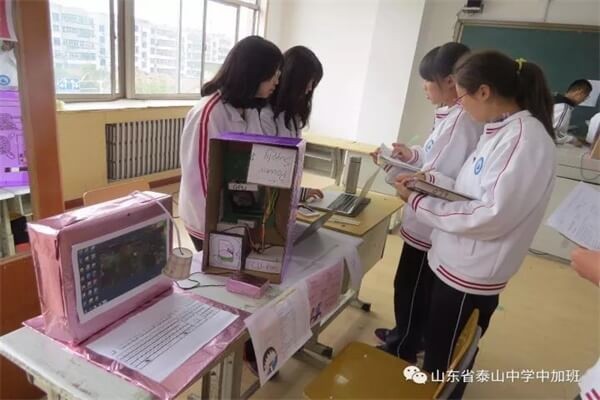 山东省泰山中学中加班计算机销售小市场活动图集