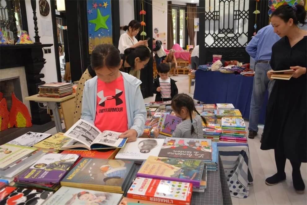 上海黄浦区民办玛诺利娅主题幼儿园图书节图集