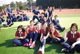 北京市海淀国际学校新生国防教育活动图片