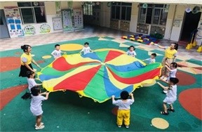 肇庆加美学校的相约泡泡，欢乐一夏活动图片