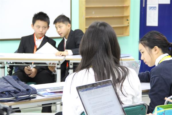 北京世青国际学校英文演讲与辩论赛图片02