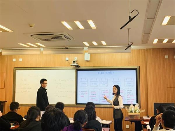 北京三十五中国际部英语教师在西城区英语学科研究课开讲图片2