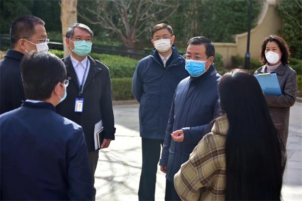 北京经济技术开发区工委书记王少峰一行视察和指导疫情工作3