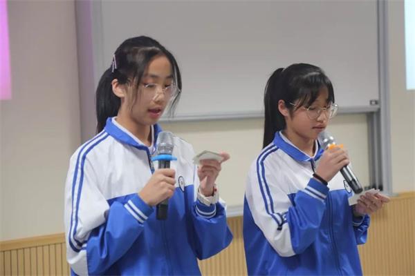 温州市第二十一中学国际部双语主持人比赛图片2