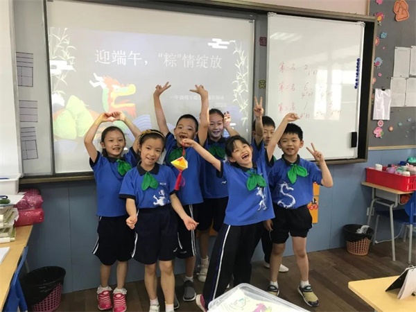 上海协和双语尚音学校一年级孩子迎来了端午节综合挑战日图片1
