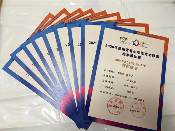 贵州省青少年体育大联赛跆拳道比赛图片6