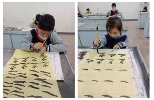 北京市私立树人·瑞贝学校书法活动图片1