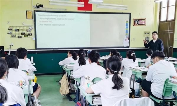 市教育局在宁波至诚学校开展教学调研活动图片2