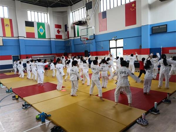 上海美高双语学校学生巴西柔术课图片7